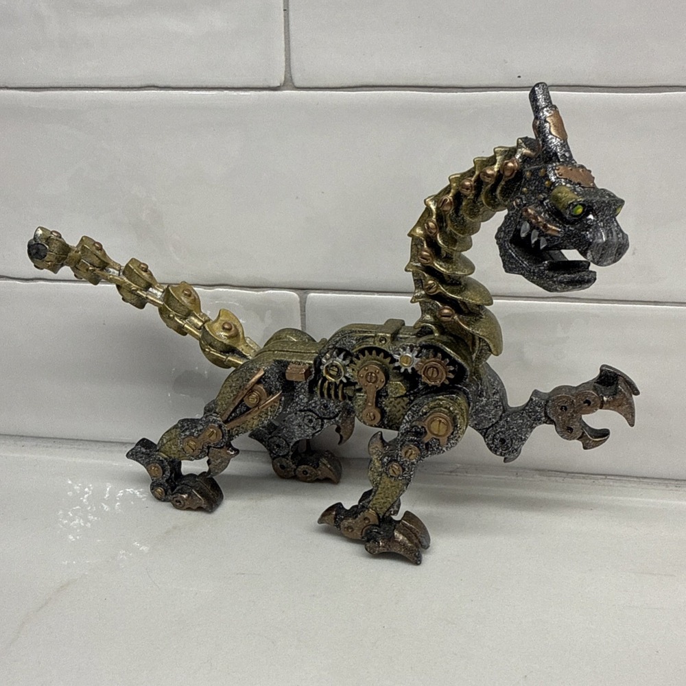 Safari LTD 2019 Steampunk Dragon Collection Toy 7 X 5" Plastic Figurine FastShip
